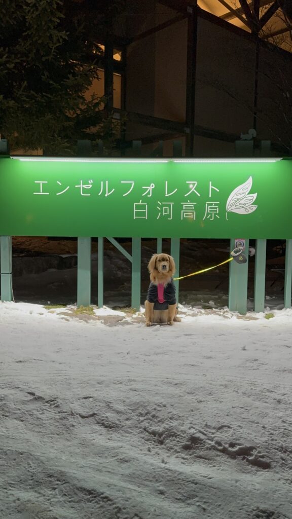 エンゼルフォレスト白河高原の看板